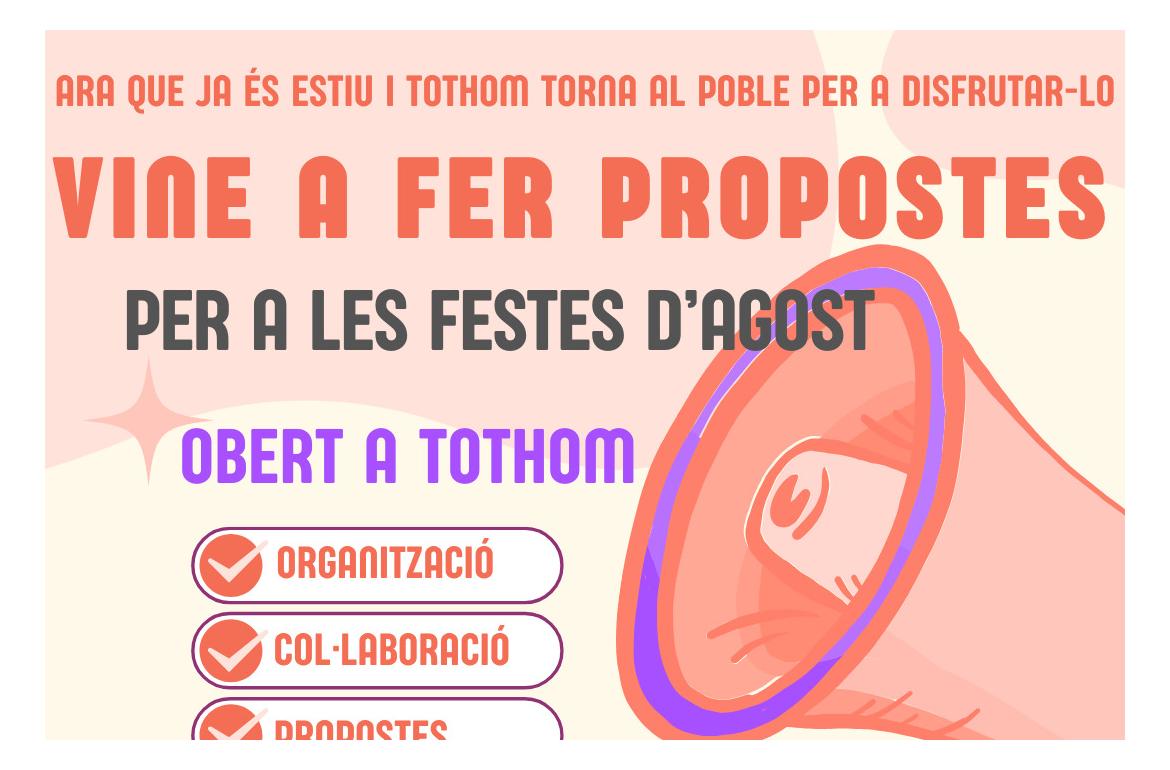 CARTELL PROPOSTES FESTES AGOST 2025