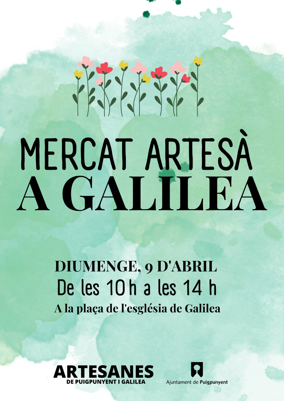 CARTELL MERCAT ARTESÀ A GALILEA