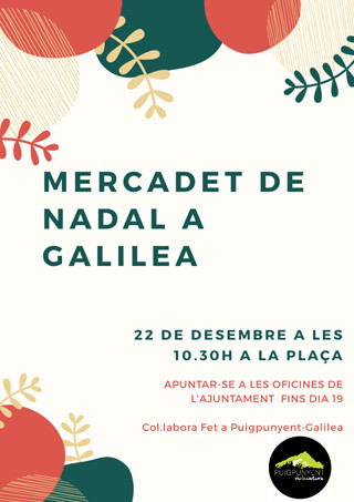 MERCADET DE NADAL A GALILEA 
