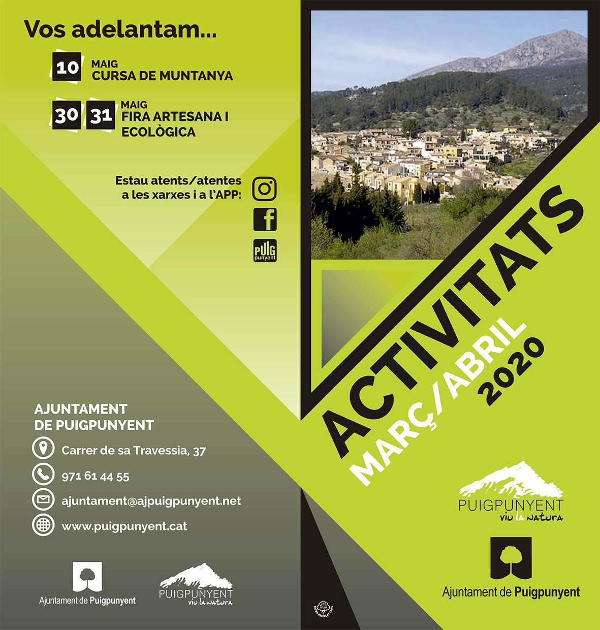 Puigpunyent Març i Abril-1