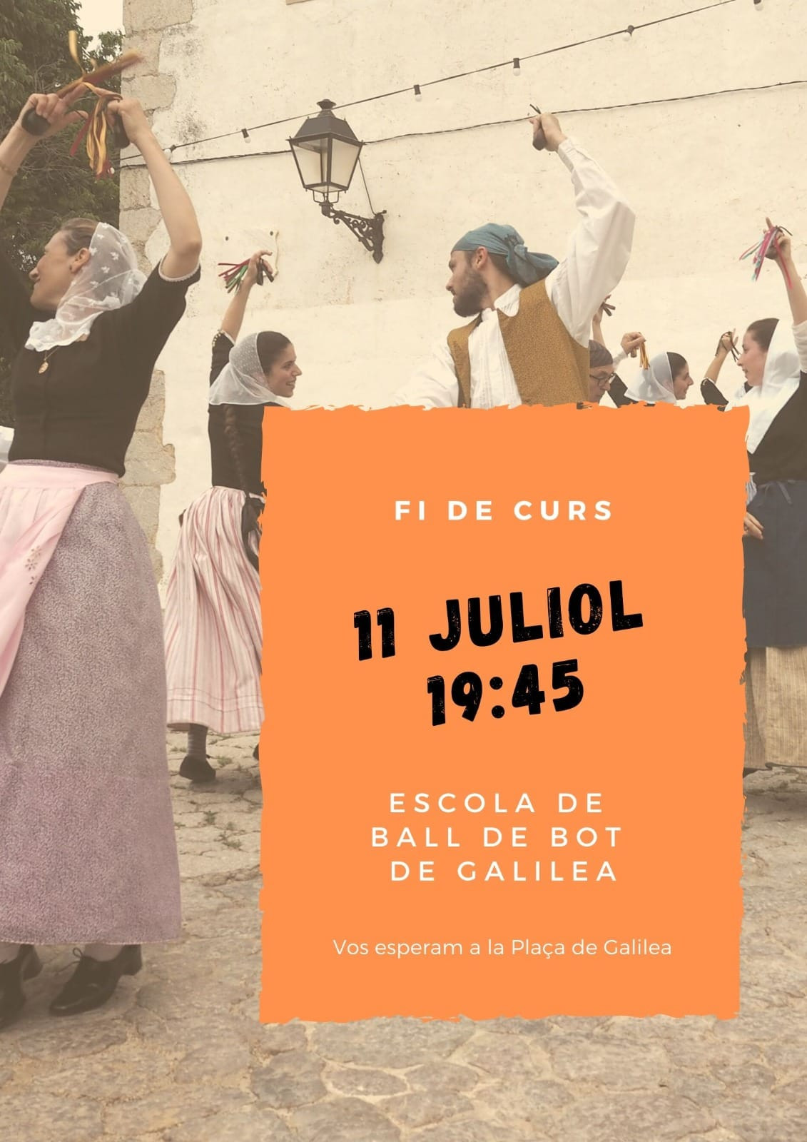 Fi de curs de l'escola de ball de bot de Galilea