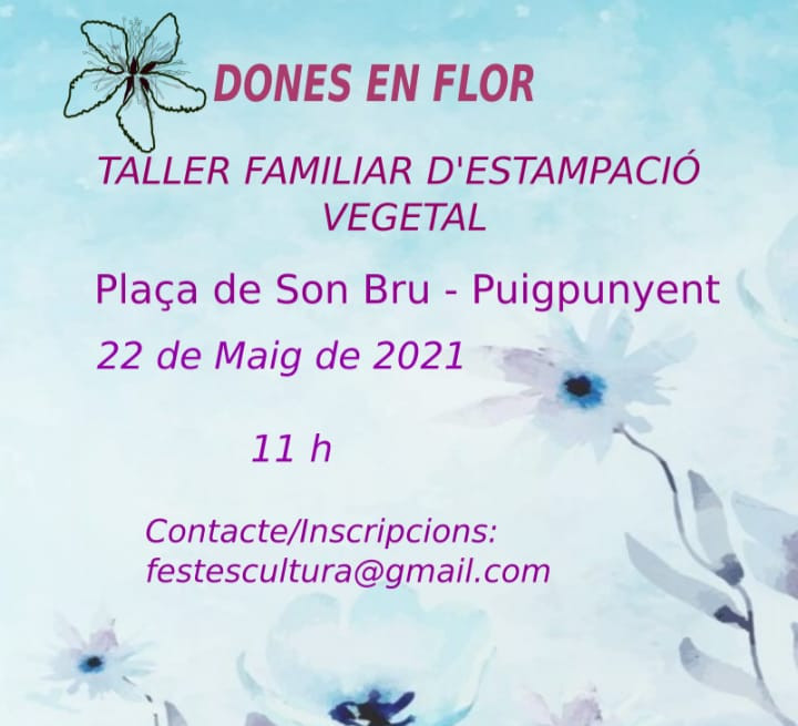 TALLER D'ESTAMPACIÓ VEGETAL