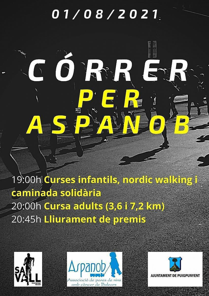 9ª Cursa Solidària Correr per Aspanob 2021