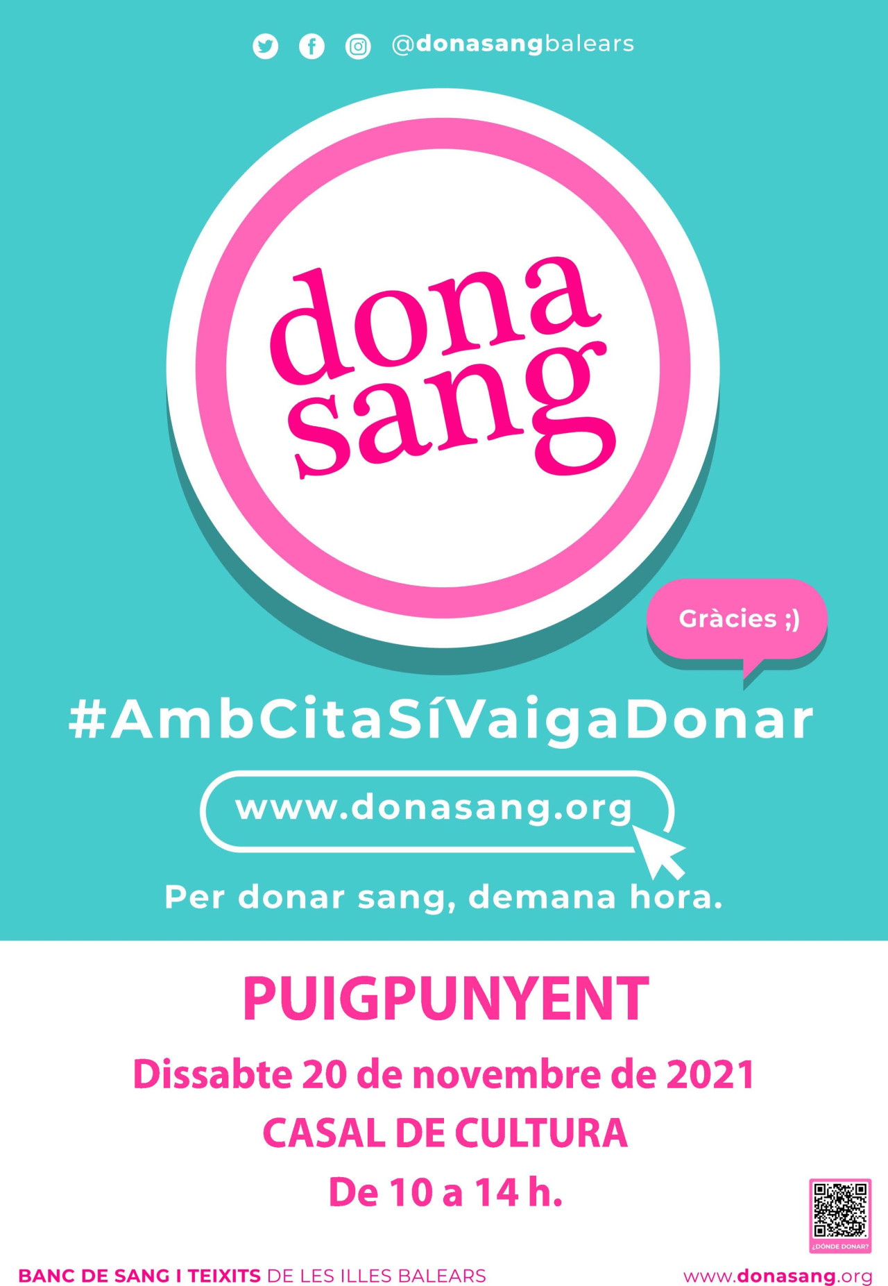 Donació de sang a Puigpunyent