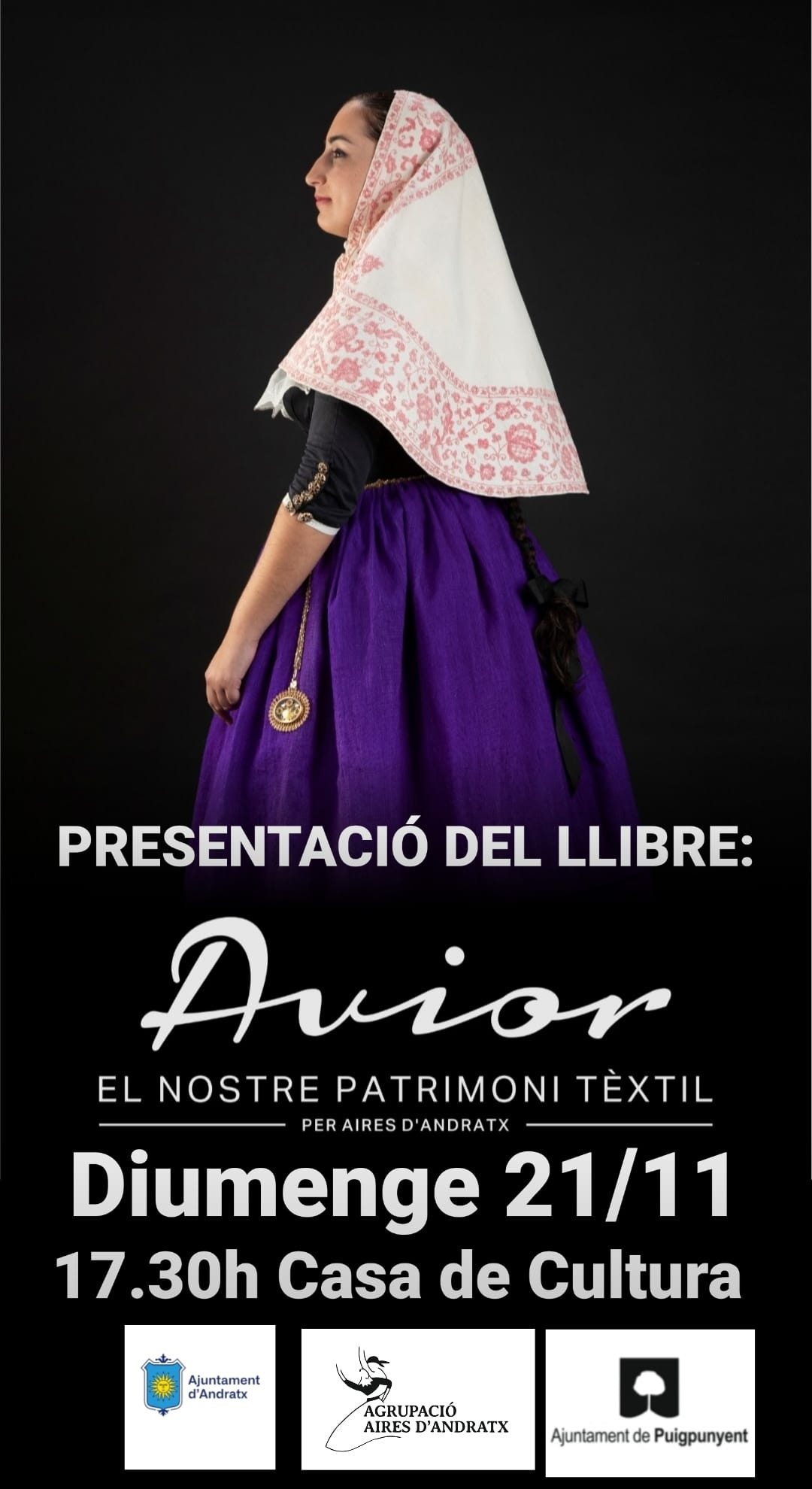 Presentació del llibre "Avior el nostre patrimoni tèxtil" 