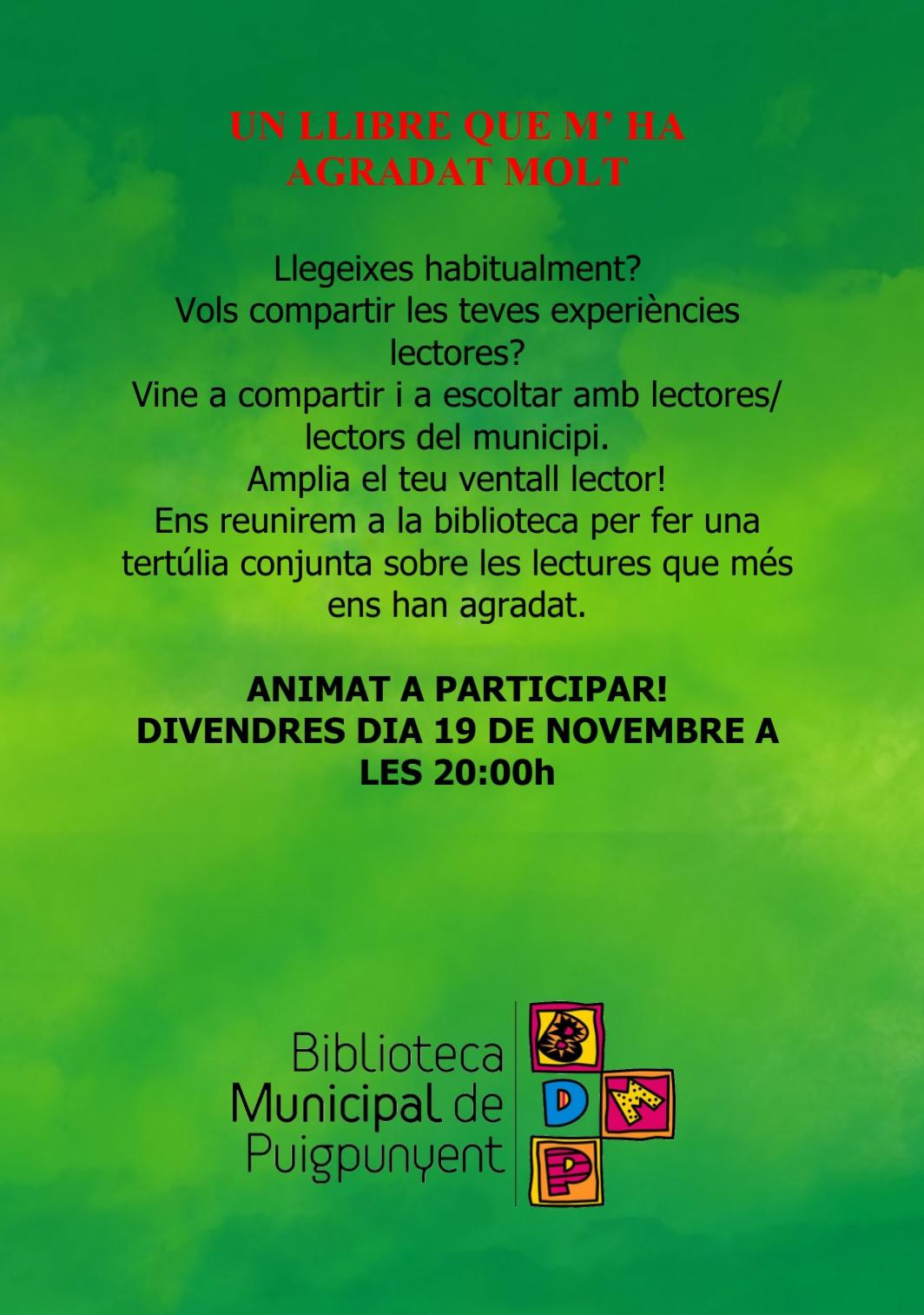Un llibre que m'ha agradat molt