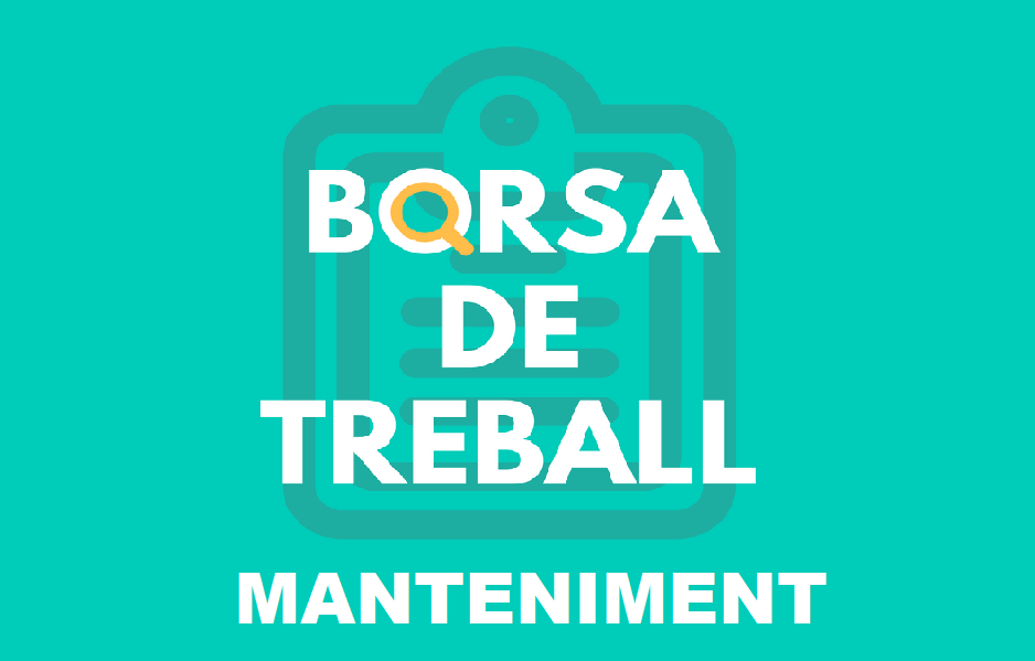 LOGO BORSA TREBALL MANTENIMENT