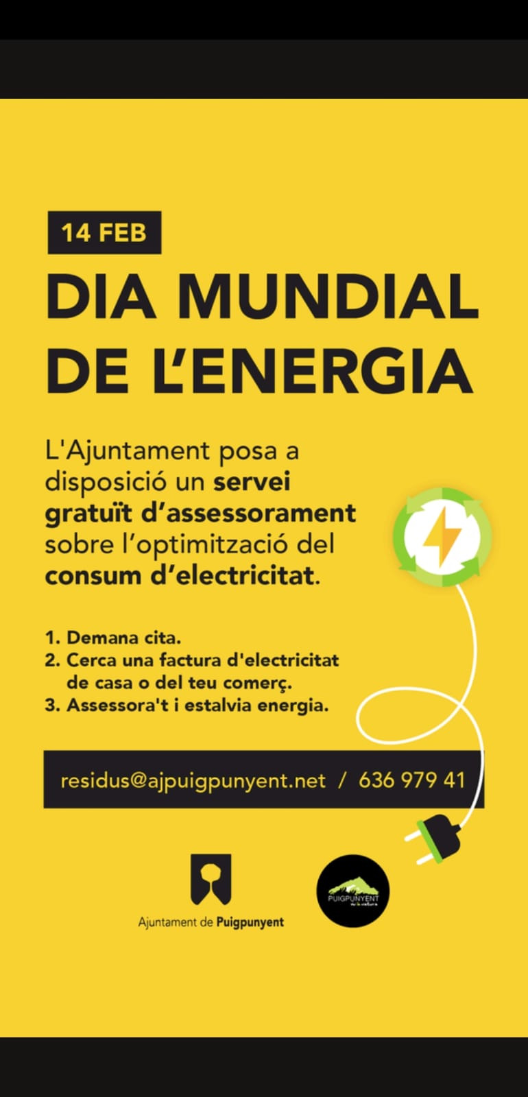 DIA MUNDIAL DE L'ENERGIA