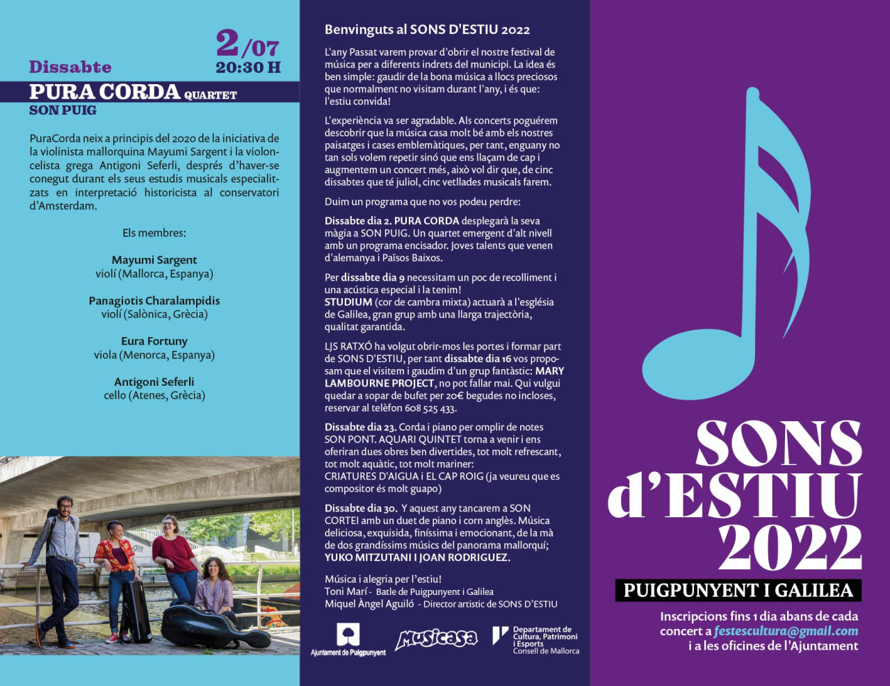 Sons d'Estiu 2022
