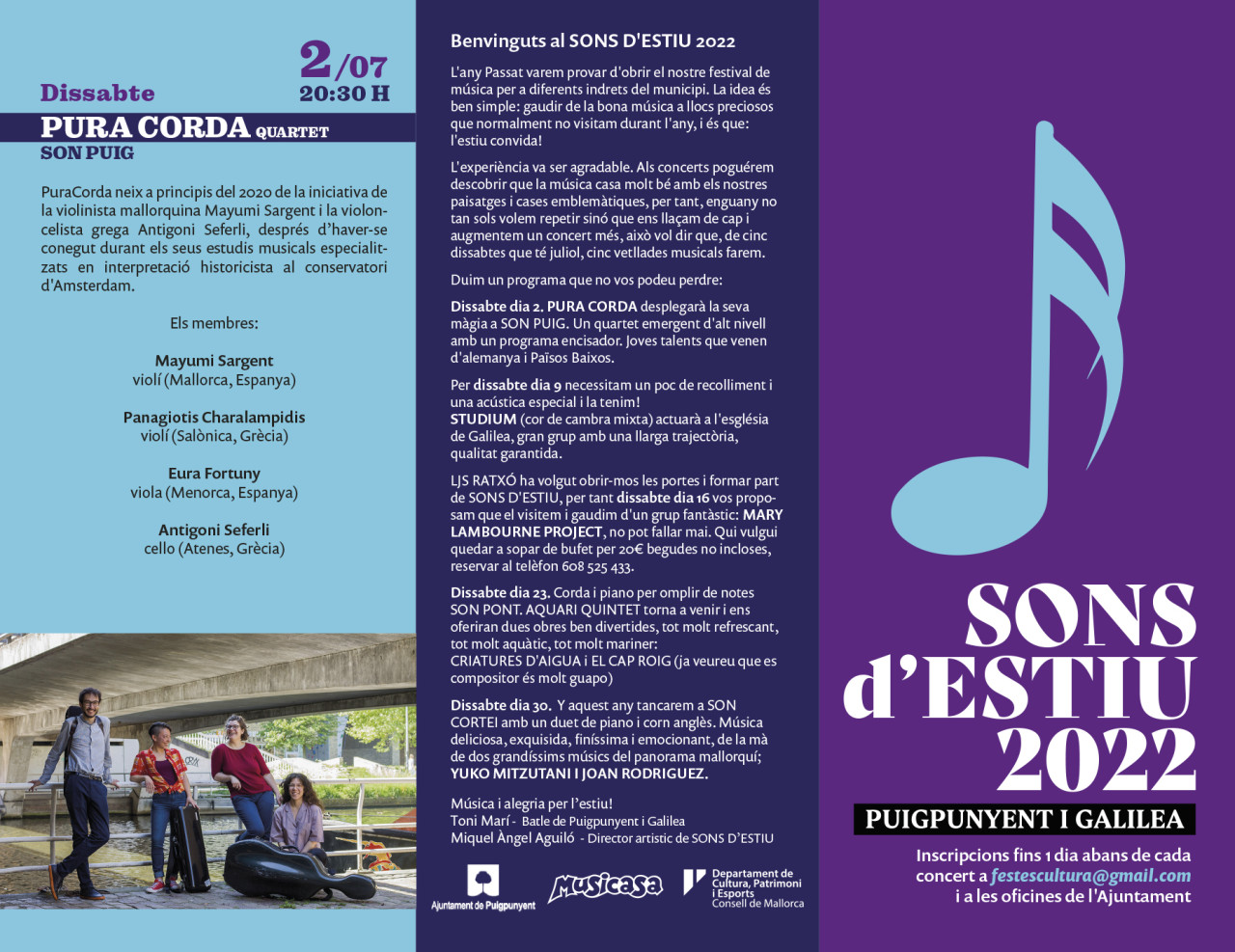 SONS ESTIU 2022