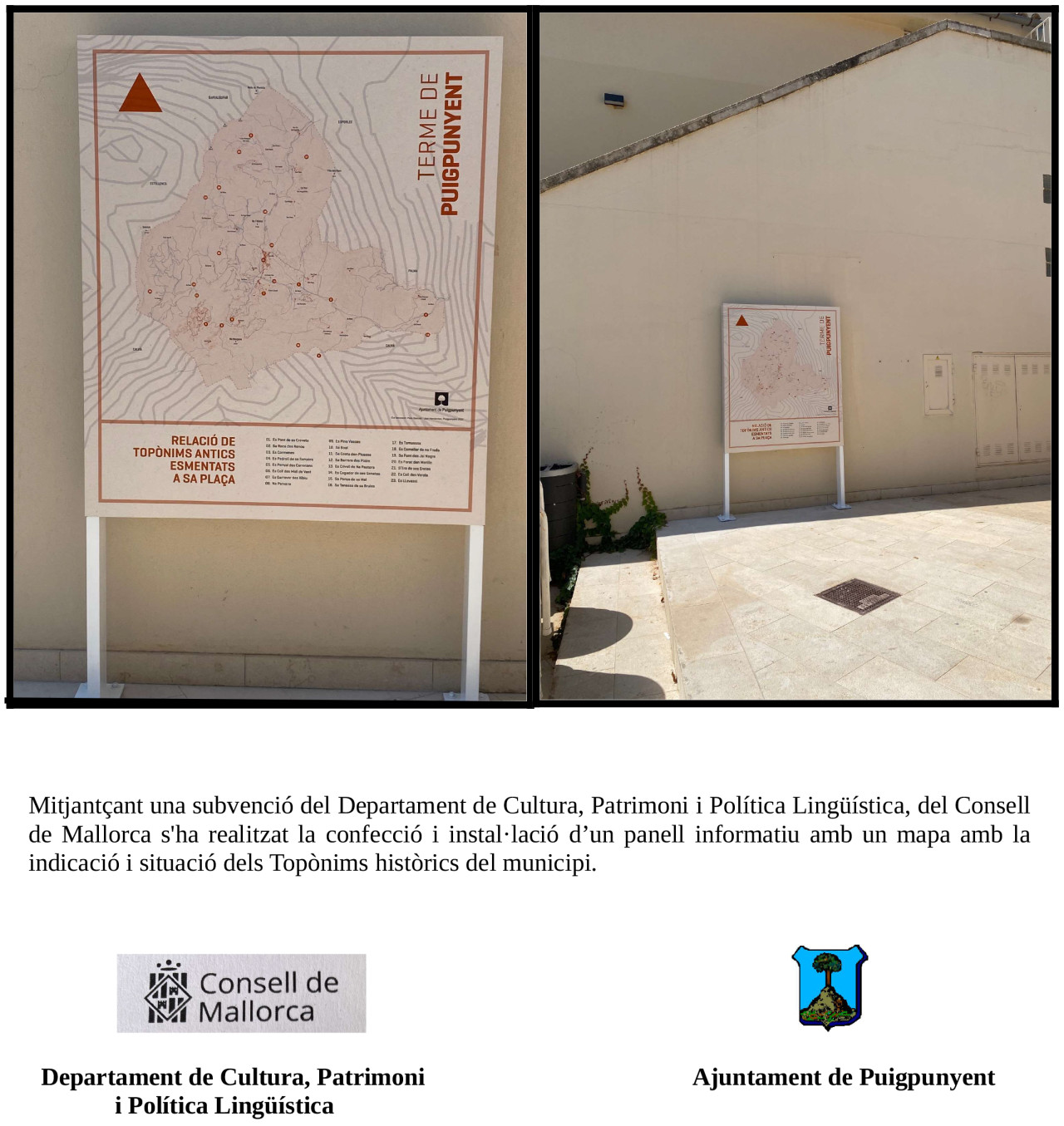MAPA TOPÒNIMS
