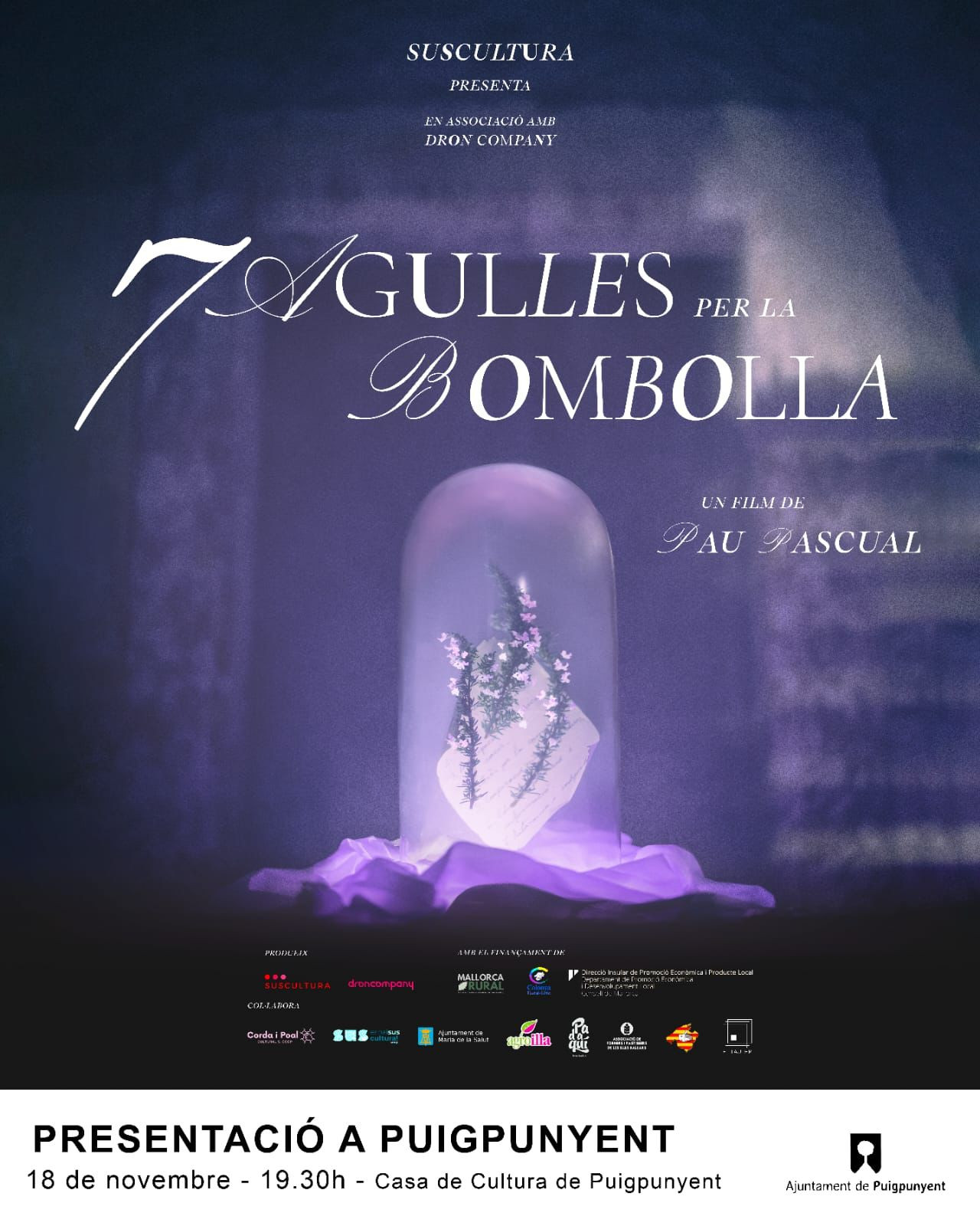 PROJECCIÓ "7 AGULLES PER LA BOMBOLLA"
