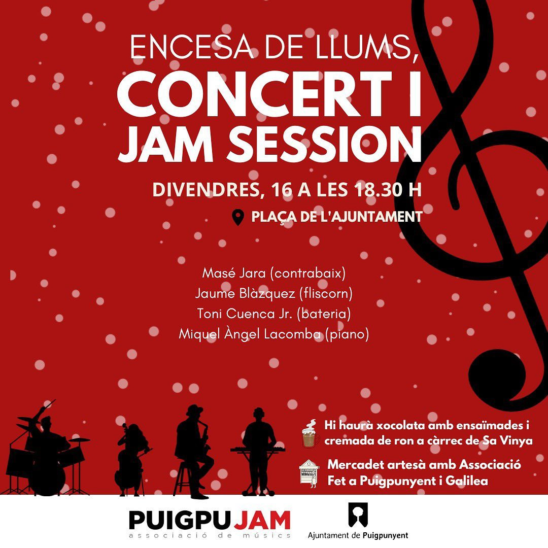 ENCESA DE LLUMS, CONCERT I JAM SESSION