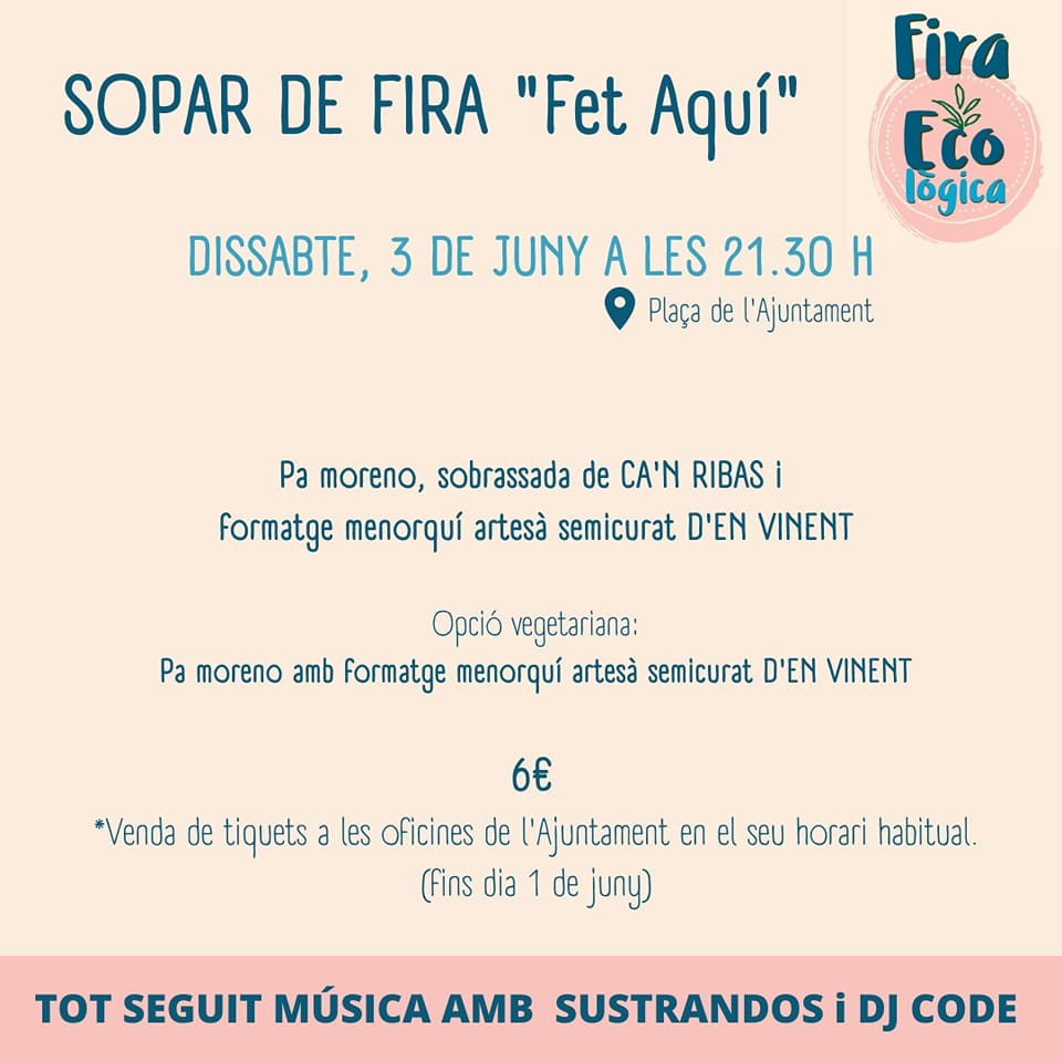 SOPAR DE FIRA 
