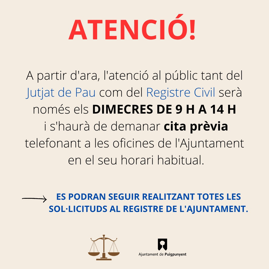 ATENCIÓ PUBLIC