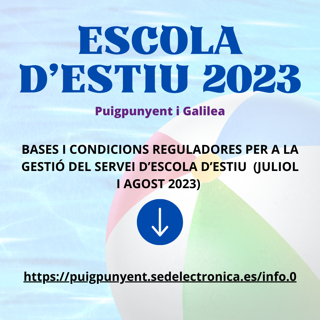 escola d'estiu