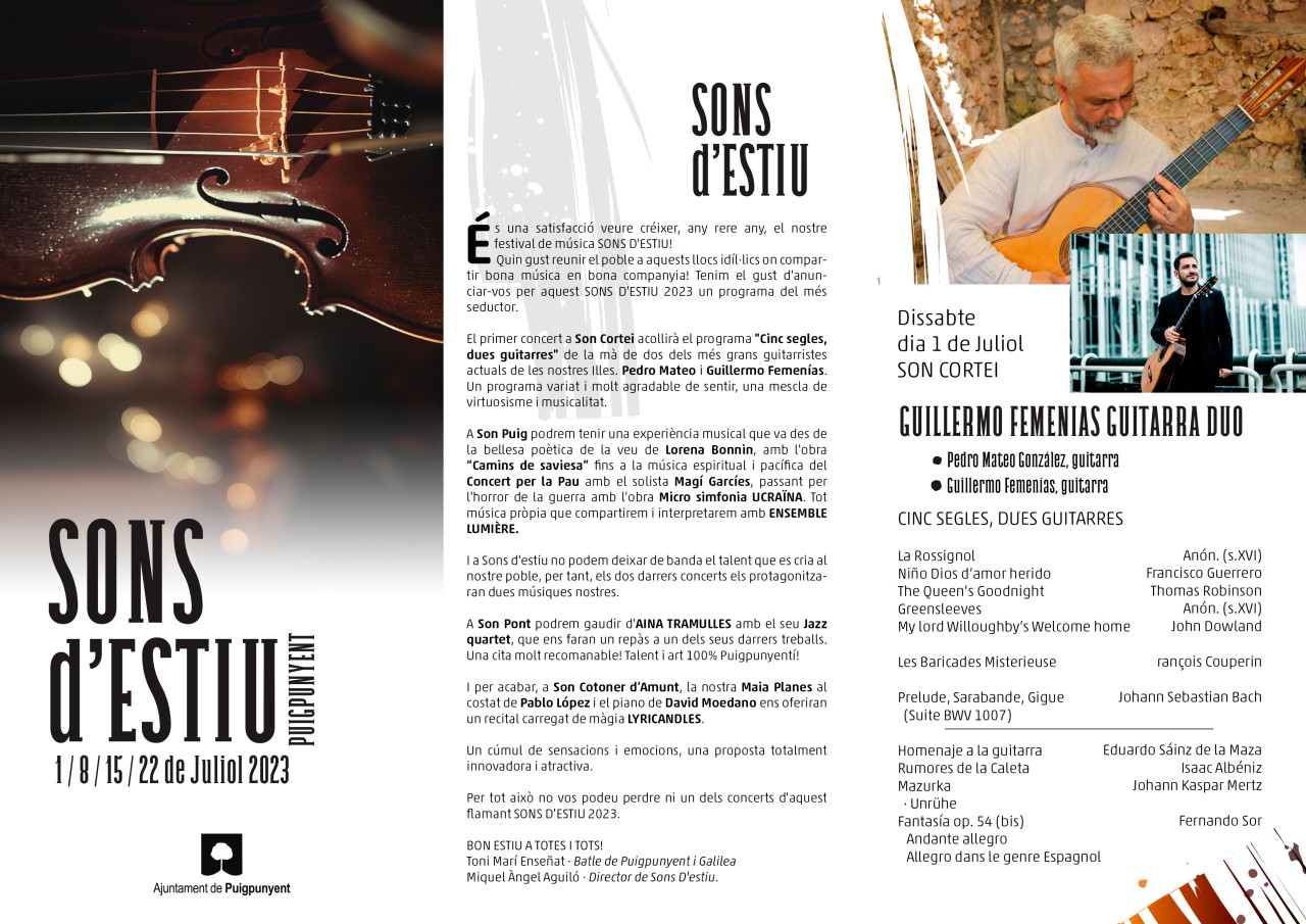 SONS D’ESTIU