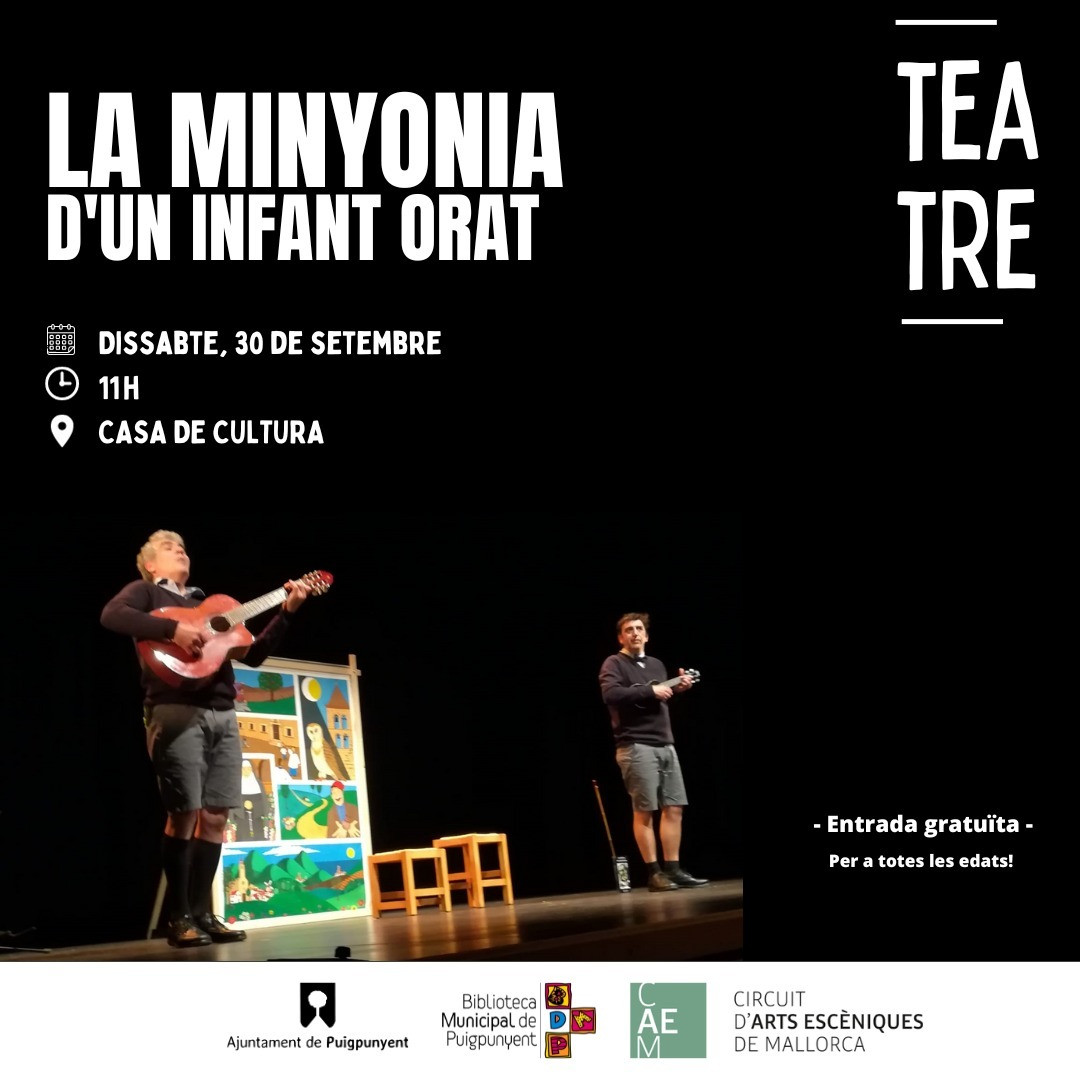 LA MINYONIA D'UN INFANT ORAT