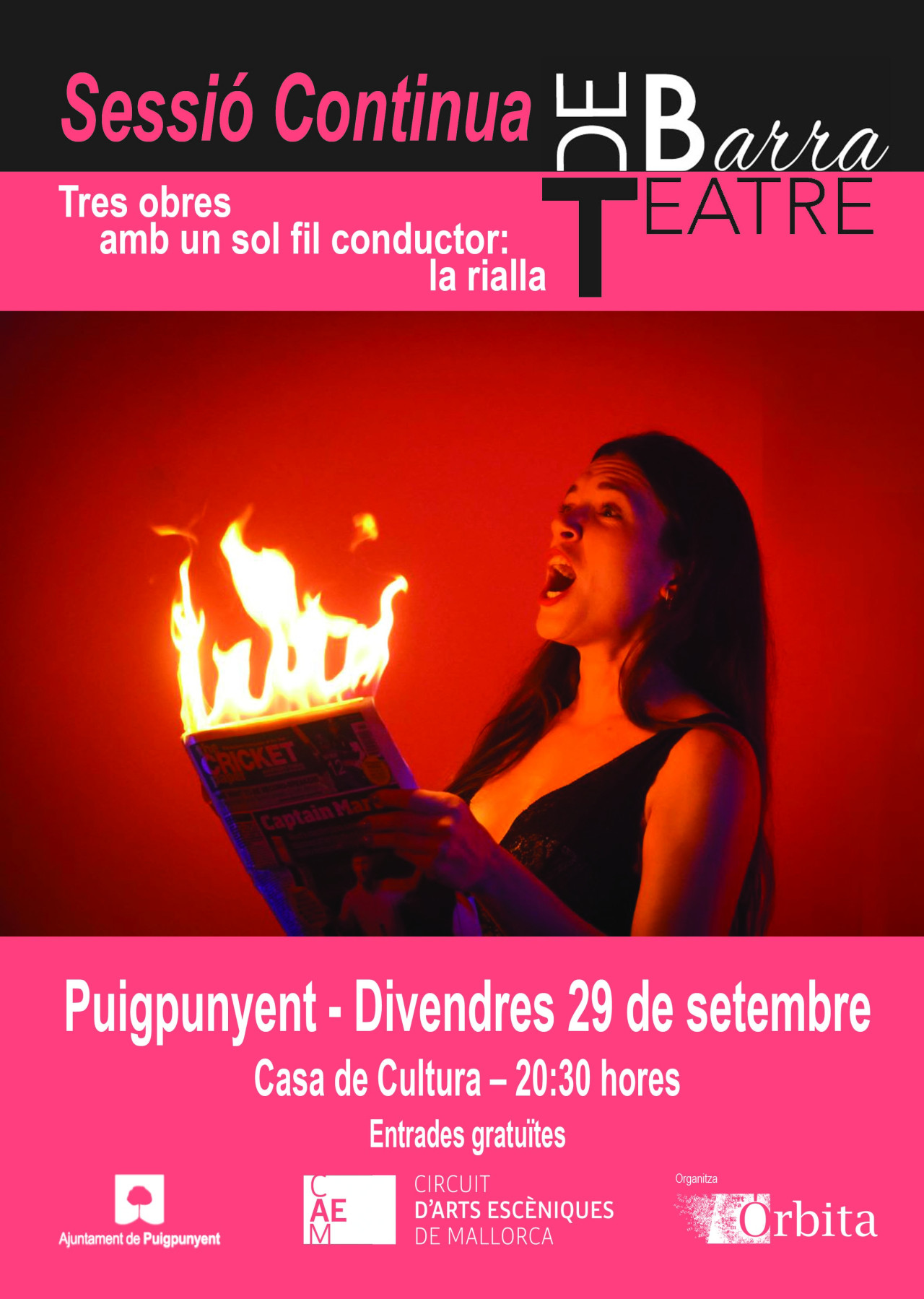 SESSIÓ CONTINUA DE BARRA TEATRE