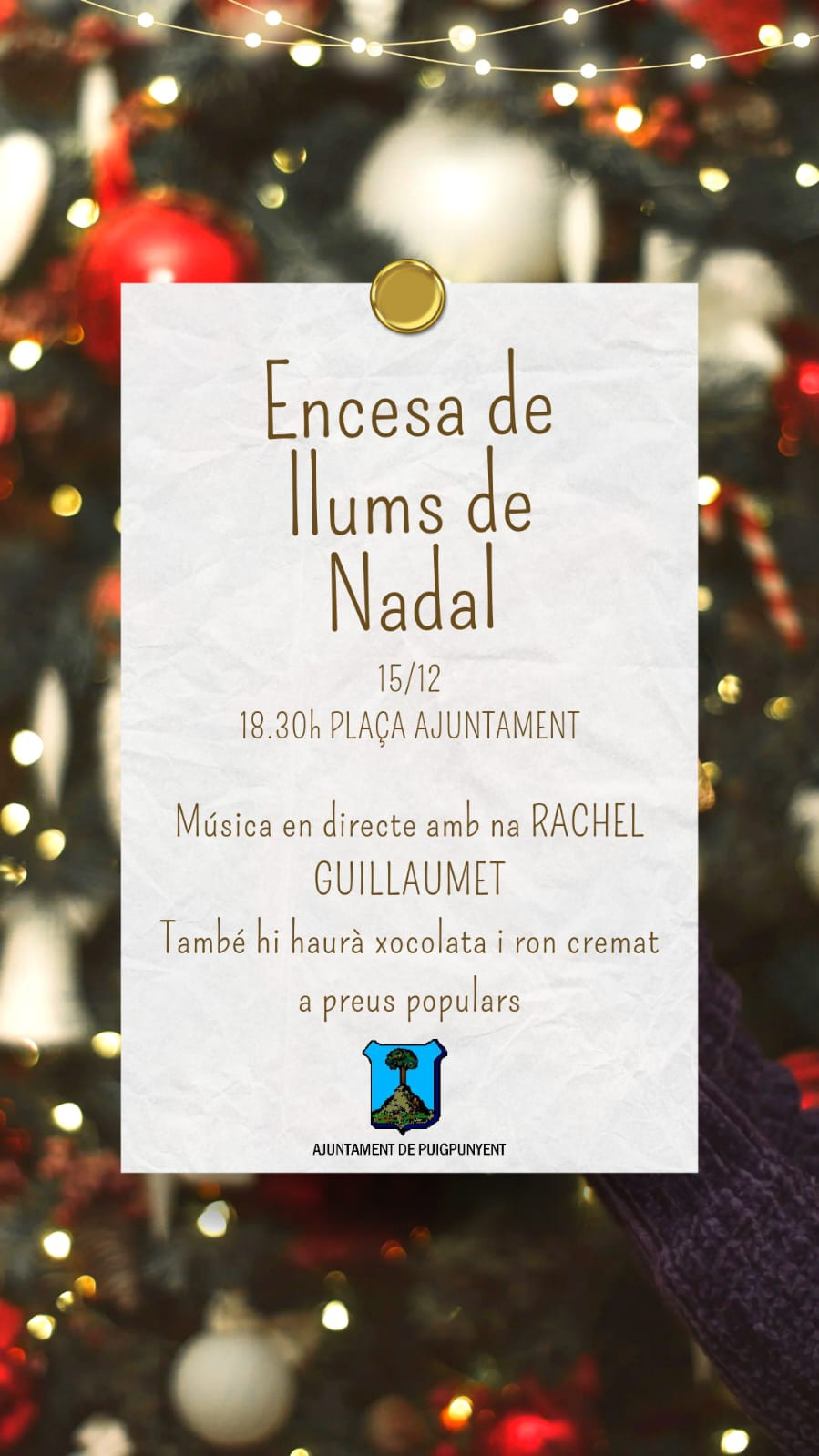 ENCESA DE LLUMS DE NADAL