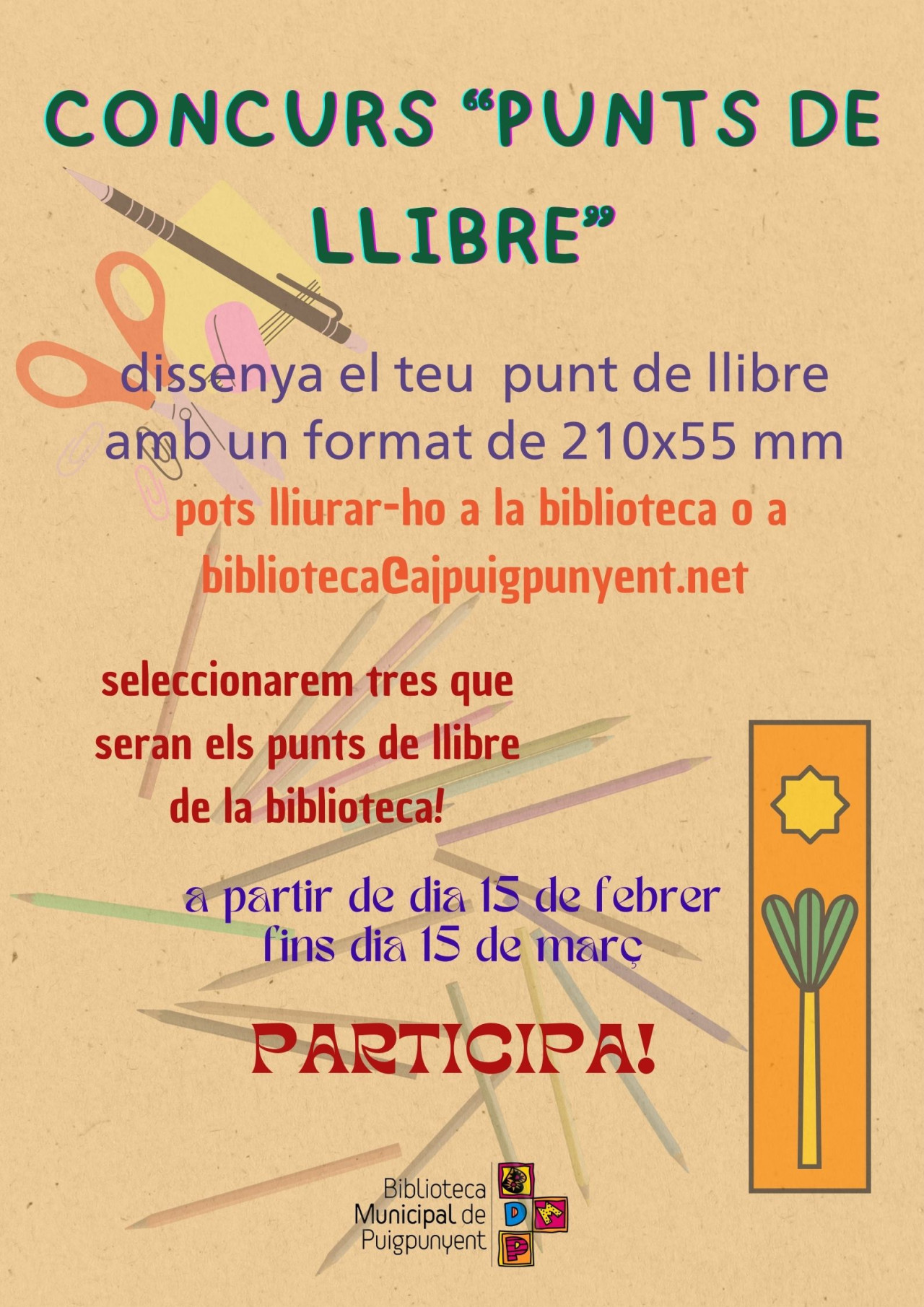 CONCURS "PUNTS DE LLIBRE"