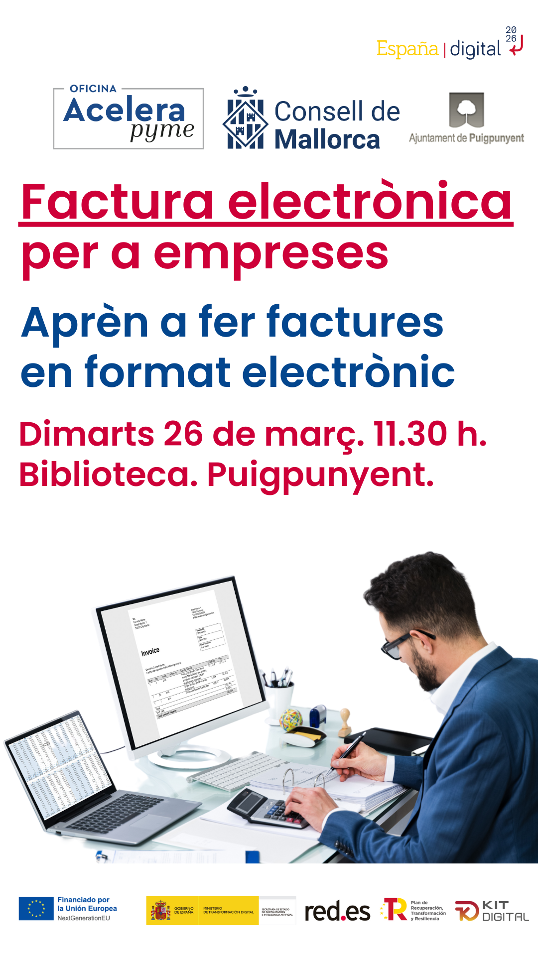JORNADA FORMATIVA FACTURA ELECTRÒNICA PER A EMPRESES