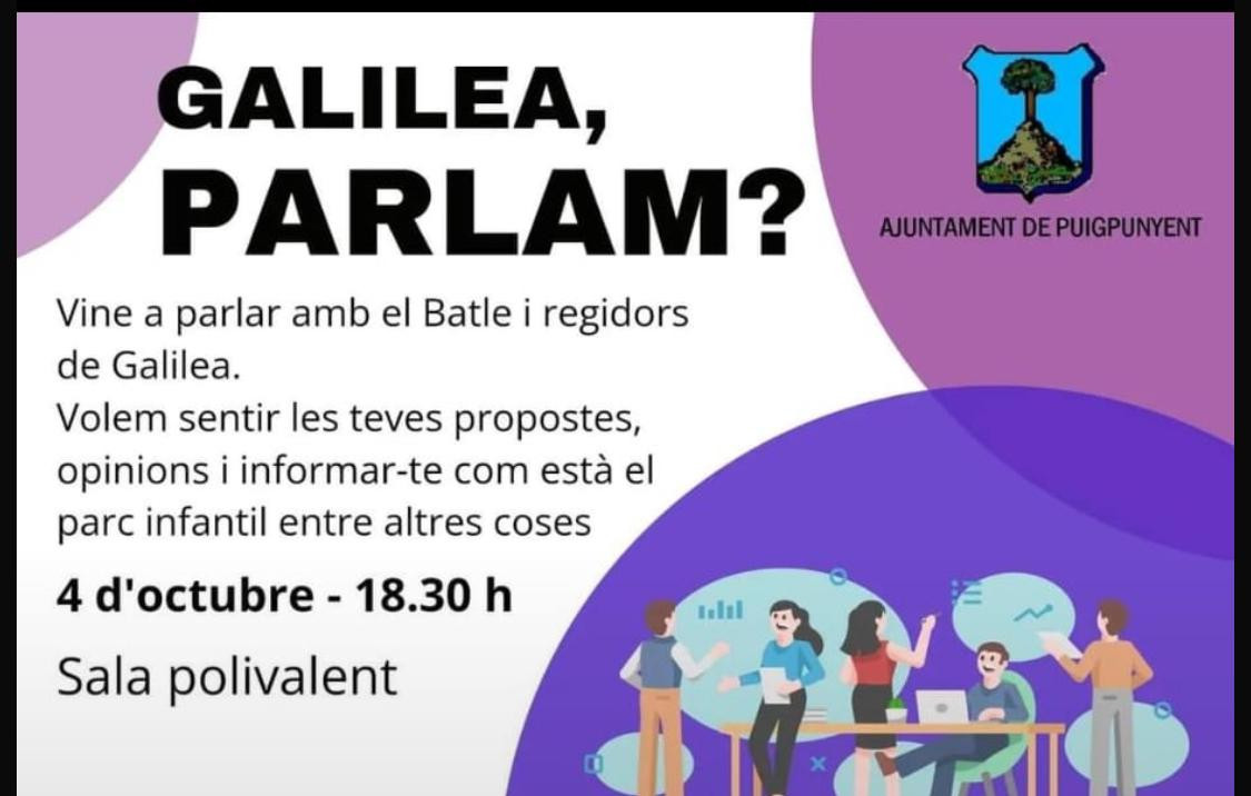 GALILEA, PARLAM?