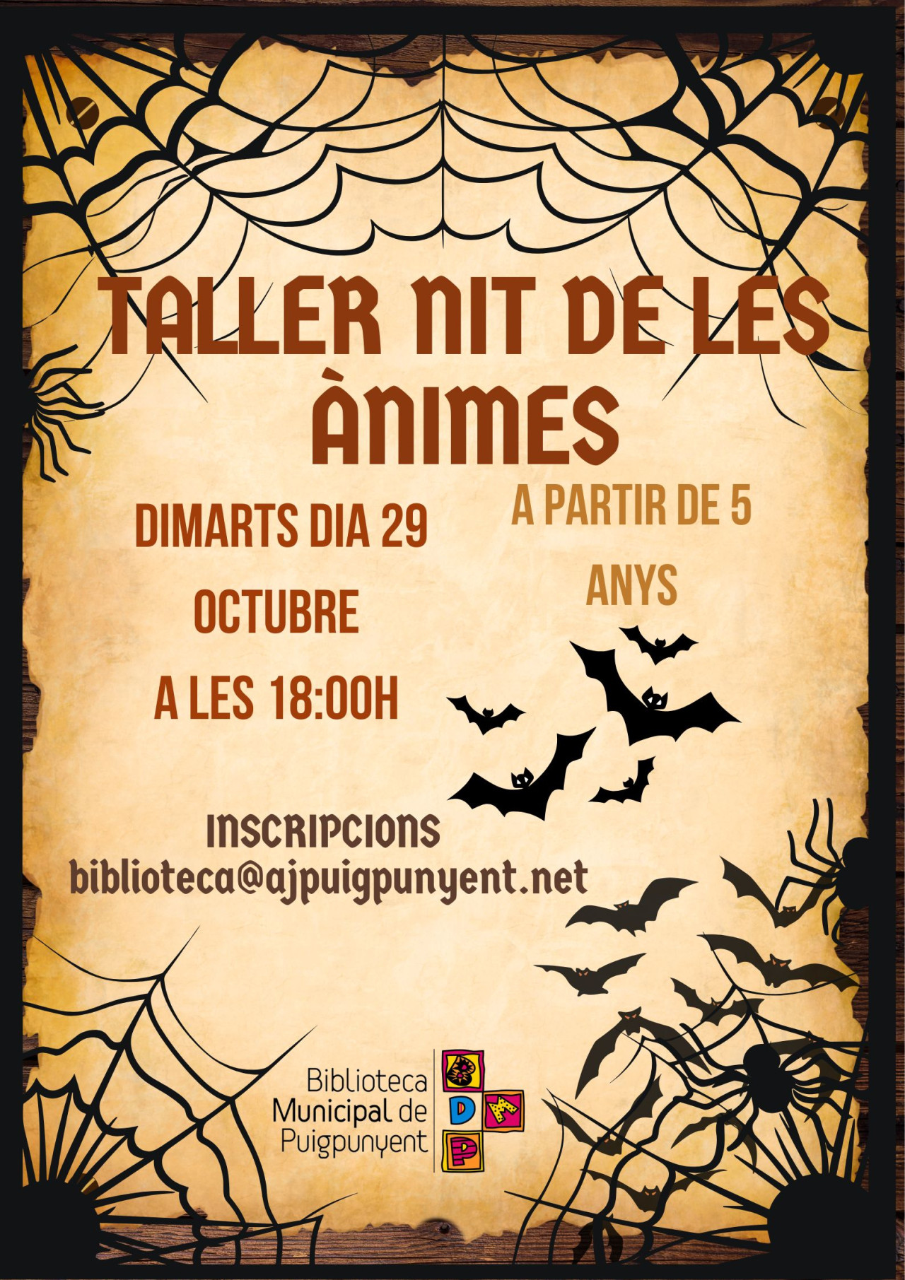 TALLER NIT DE LES ÀNIMES