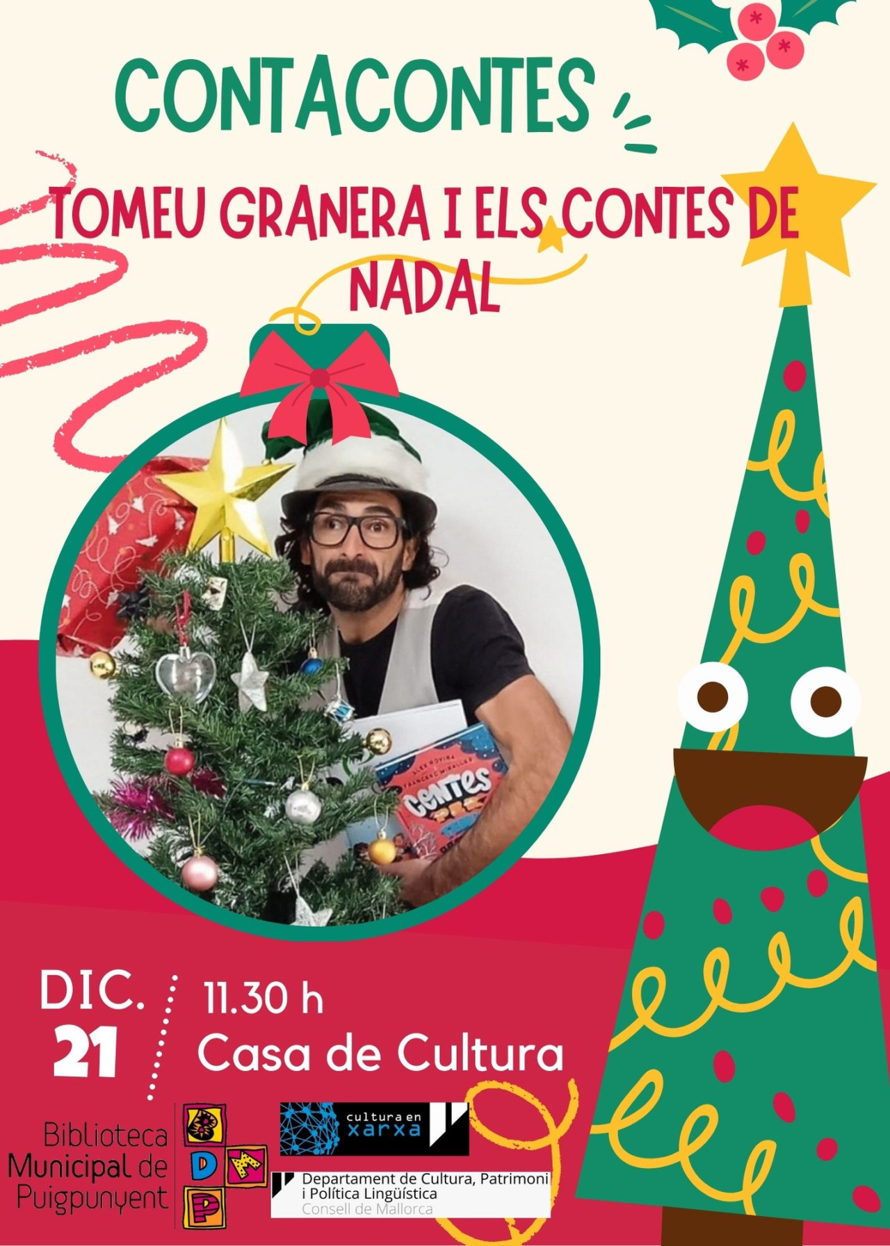 Contacontes amb EN TOMEU GRANERA I ELS CONTES DE NADAL