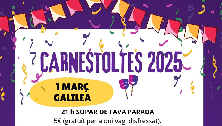 CARNESTOLTES 2025