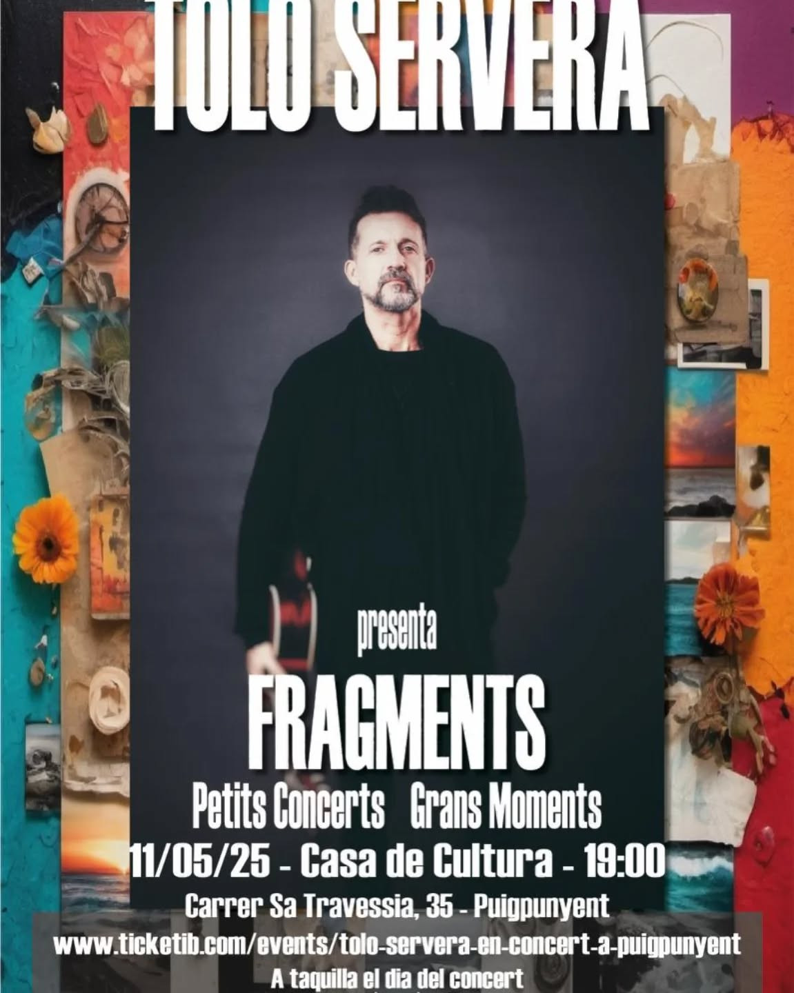 Tolo Servera presenta el seu treball “Fragments” 