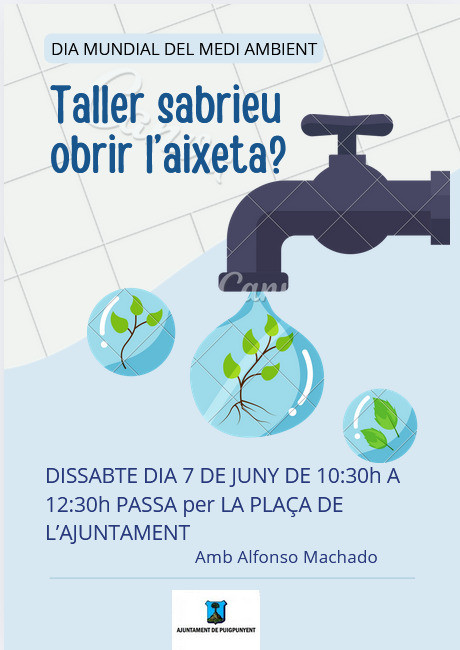 Taller "Sabrieu obrir l'aixeta?"