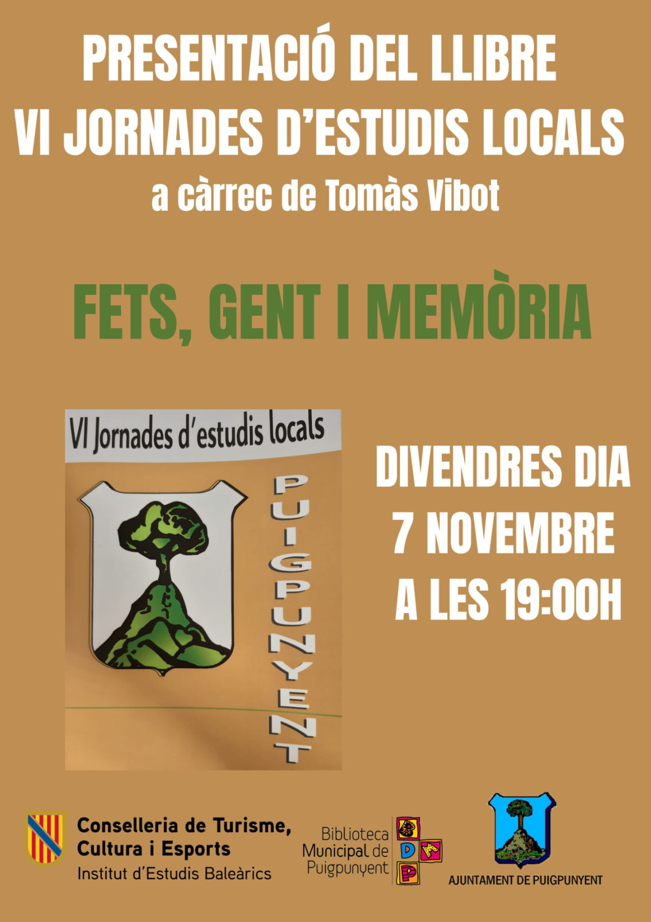 VI JORNADES D'ESTUDIS LOCALS 