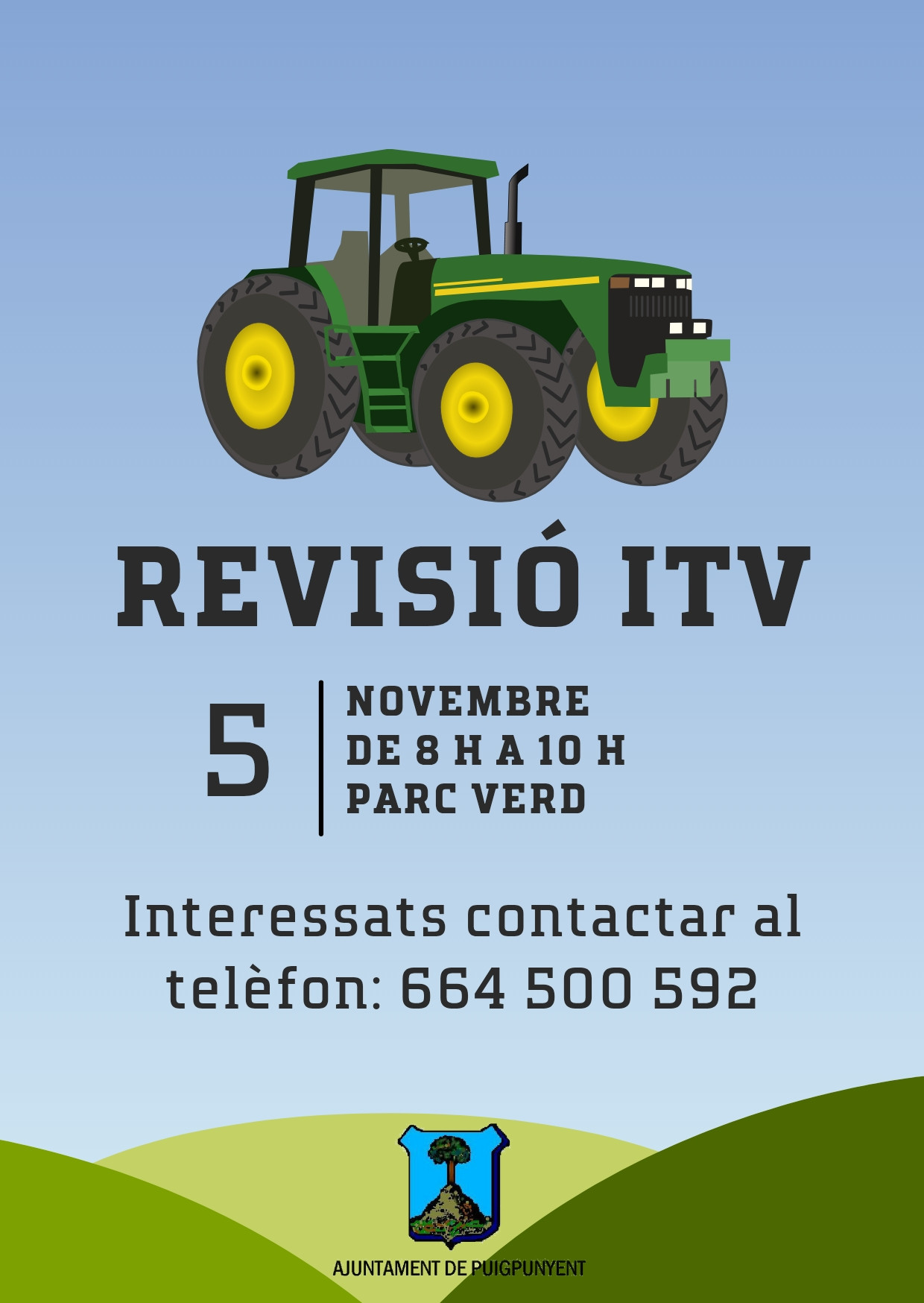 REVISIÓ ITV PER A TRACTORS