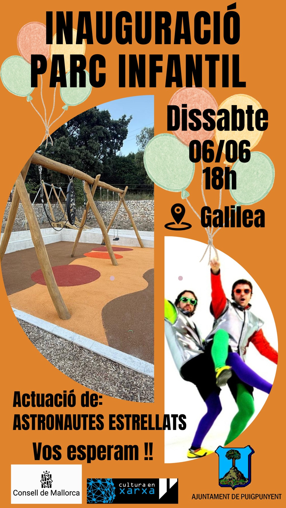 INAUGURACIÓ PARC INFANTIL DE GALILEA 