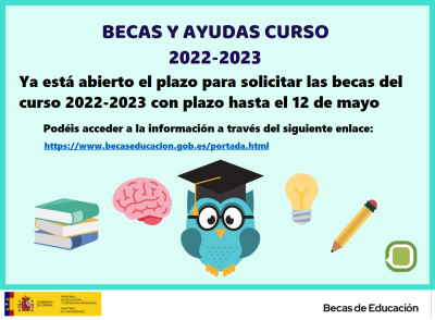 CARTELL BECAS CURSO 2022-2023