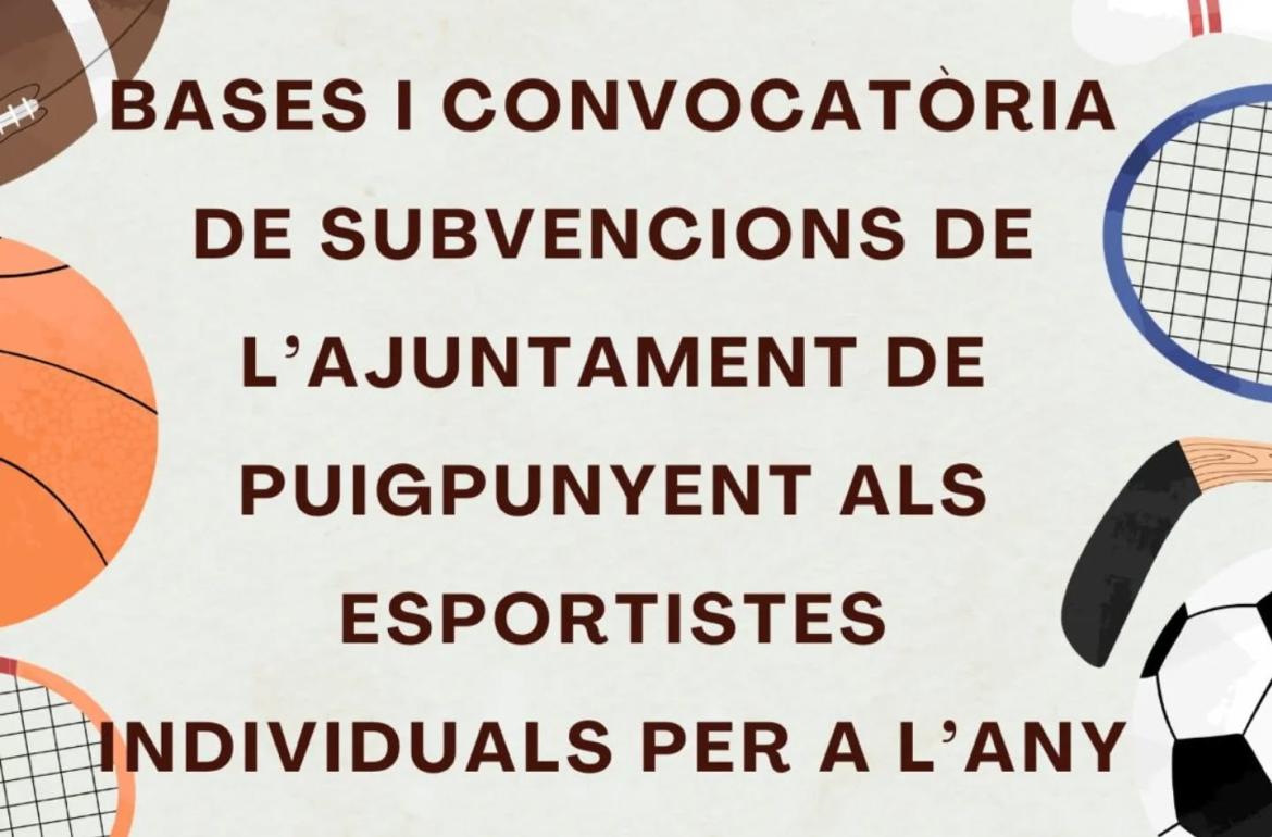 subvenció esportistes puigpunyent