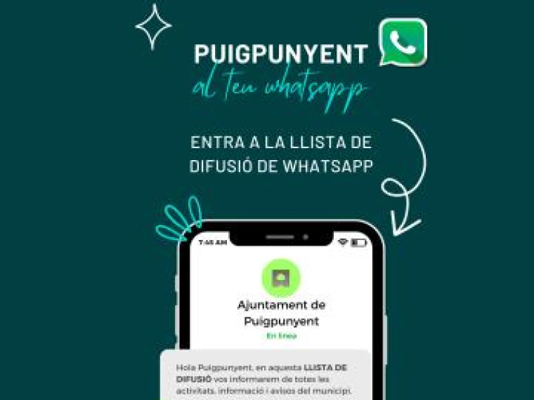 Llista de difusió a través de Whatsupp