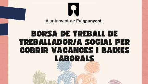 Borsa de treball treballador social