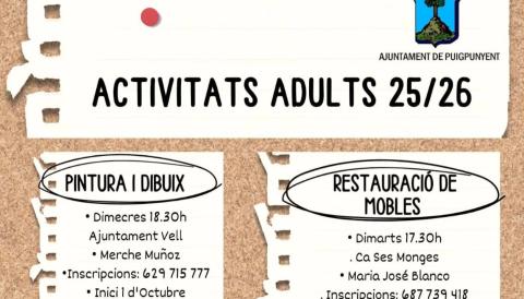 Activitats Adults