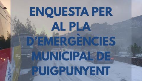 PLA D’EMERGÈNCIES MUNICIPAL DE PUIGPUNYENT